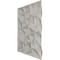 Ekena Millwork 19 5/8in. W x 19 5/8in. H Leto EnduraWall Decorative 3D Wall Panel Covers 2.67 Sq. Ft. WP20X20LTBGL - alternate 2